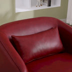 Poltrona Girevole a Botte, Poltrona Accent Rotonda Comoda, Poltrona a Botte Girevole a 360 Gradi, Poltrona Relax per la Cameretta