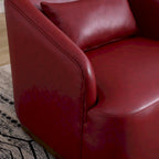 Poltrona Girevole a Botte, Poltrona Accent Rotonda Comoda, Poltrona a Botte Girevole a 360 Gradi, Poltrona Relax per la Cameretta