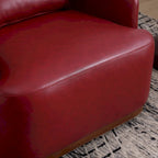 Poltrona Girevole a Botte, Poltrona Accent Rotonda Comoda, Poltrona a Botte Girevole a 360 Gradi, Poltrona Relax per la Cameretta
