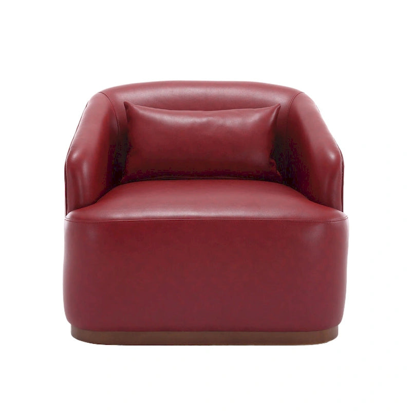 Poltrona Girevole a Botte, Poltrona Accent Rotonda Comoda, Poltrona a Botte Girevole a 360 Gradi, Poltrona Relax per la Cameretta
