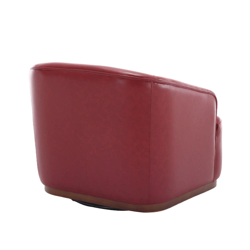 Poltrona Girevole a Botte, Poltrona Accent Rotonda Comoda, Poltrona a Botte Girevole a 360 Gradi, Poltrona Relax per la Cameretta