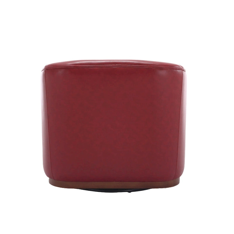 Poltrona Girevole a Botte, Poltrona Accent Rotonda Comoda, Poltrona a Botte Girevole a 360 Gradi, Poltrona Relax per la Cameretta