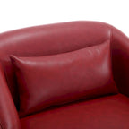 Poltrona Girevole a Botte, Poltrona Accent Rotonda Comoda, Poltrona a Botte Girevole a 360 Gradi, Poltrona Relax per la Cameretta