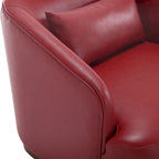 Poltrona Girevole a Botte, Poltrona Accent Rotonda Comoda, Poltrona a Botte Girevole a 360 Gradi, Poltrona Relax per la Cameretta