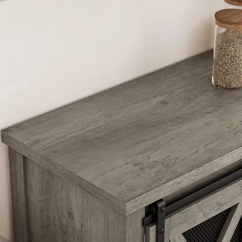 Mobile bar da caffè, credenza con portabicchieri da vino