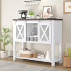 Mobile bar da caffè, credenza con portabicchieri da vino