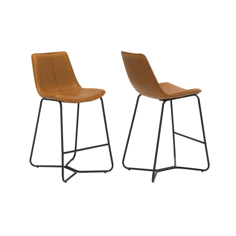 Sgabello da bar Sechrist Vintage Slope da 26 pollici (set da 2)