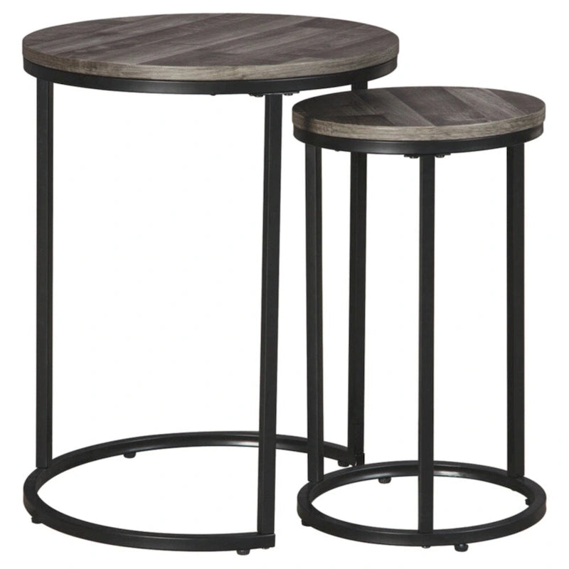 Set di 2 tavolini d'appoggio Ridgerun