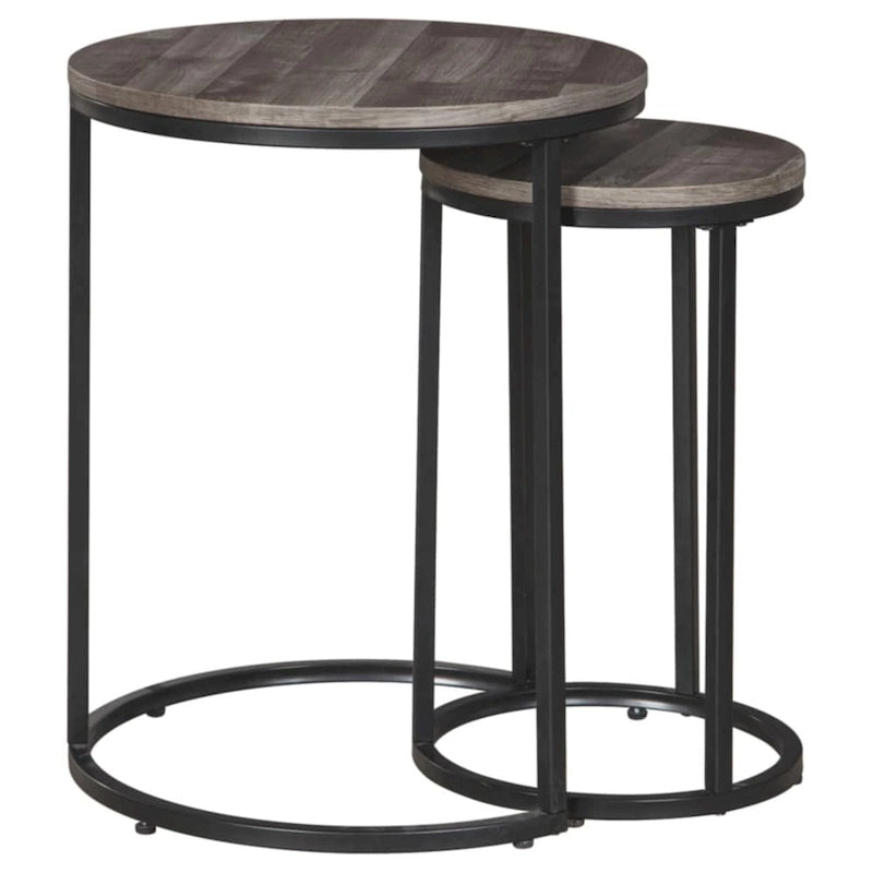 Set di 2 tavolini d'appoggio Ridgerun