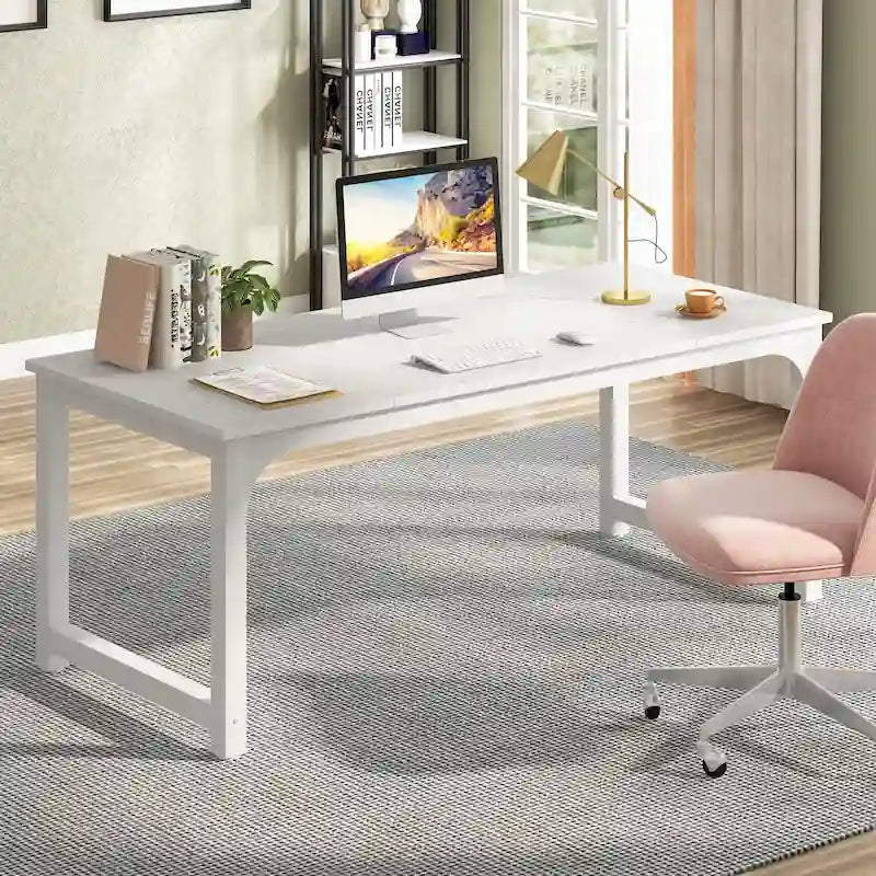 70.8 Grande Scrivania per Computer Tavolo da Conferenza con Telaio Ispessito