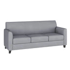 Divano in LeatherSoft con Cornice Cucita a Linee Pulite - 70L x 29P x 32.25A