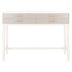 Tavolo consolle Birdella a 4 cassetti - 42 L x 13 P x 29,5 A - 42Lx13Px30A