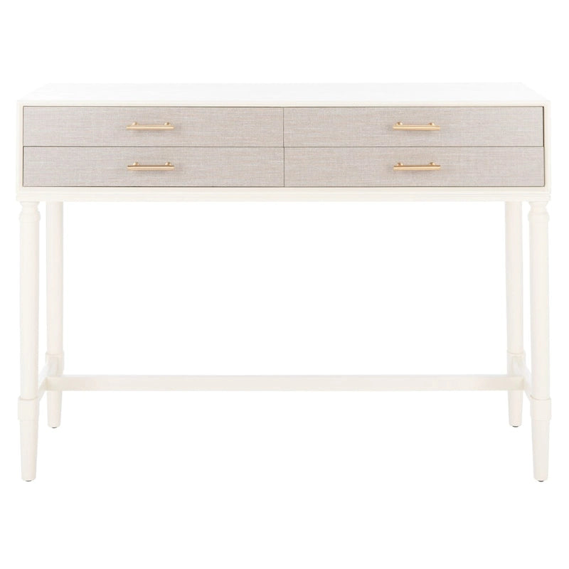 Tavolo consolle Birdella a 4 cassetti - 42 L x 13 P x 29,5 A - 42Lx13Px30A