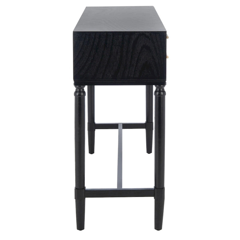 Tavolo consolle Birdella a 4 cassetti - 42 L x 13 P x 29,5 A - 42Lx13Px30A