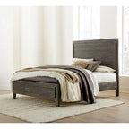 Hadley Panel Bed in Onyx