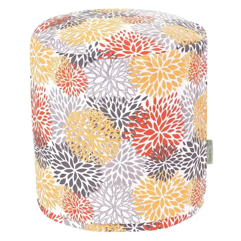 Pouf/ottoman da interno/esterno Citrus Blooms 40,6 L x 40,6 P x 43,2 A cm