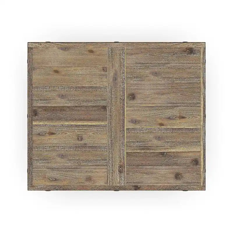 Tavolino in legno marrone Homestyles Carpenter - 21 x 23 x 25