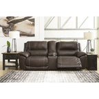 Divano reclinabile a 3 posti con consolle Signature Design by Ashley Dunleith
