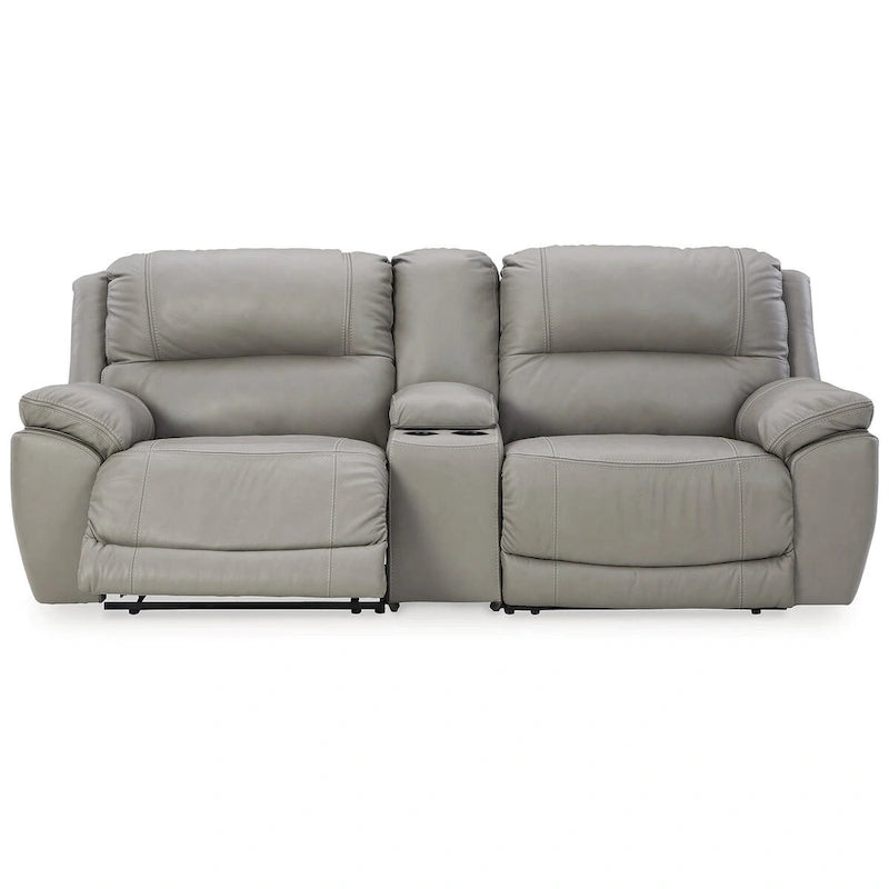 Divano reclinabile a 3 posti con consolle Signature Design by Ashley Dunleith