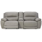 Divano reclinabile a 3 posti con consolle Signature Design by Ashley Dunleith