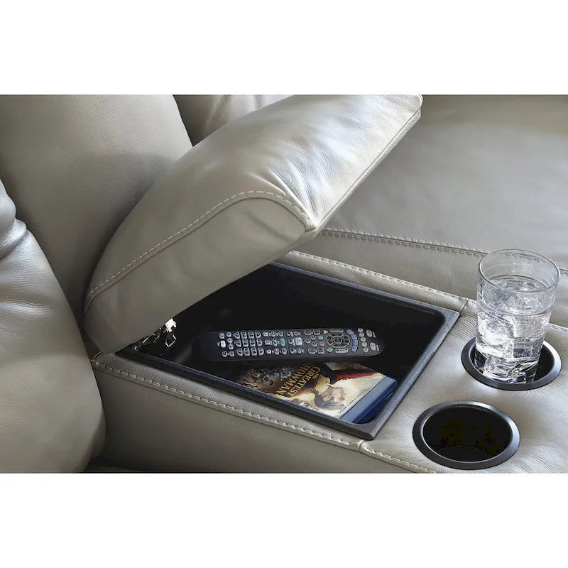 Divano reclinabile a 3 posti con consolle Signature Design by Ashley Dunleith