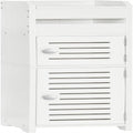 Mobiletto da bagno salvaspazio con anta - 7.9P x 7.9L x 30.7A