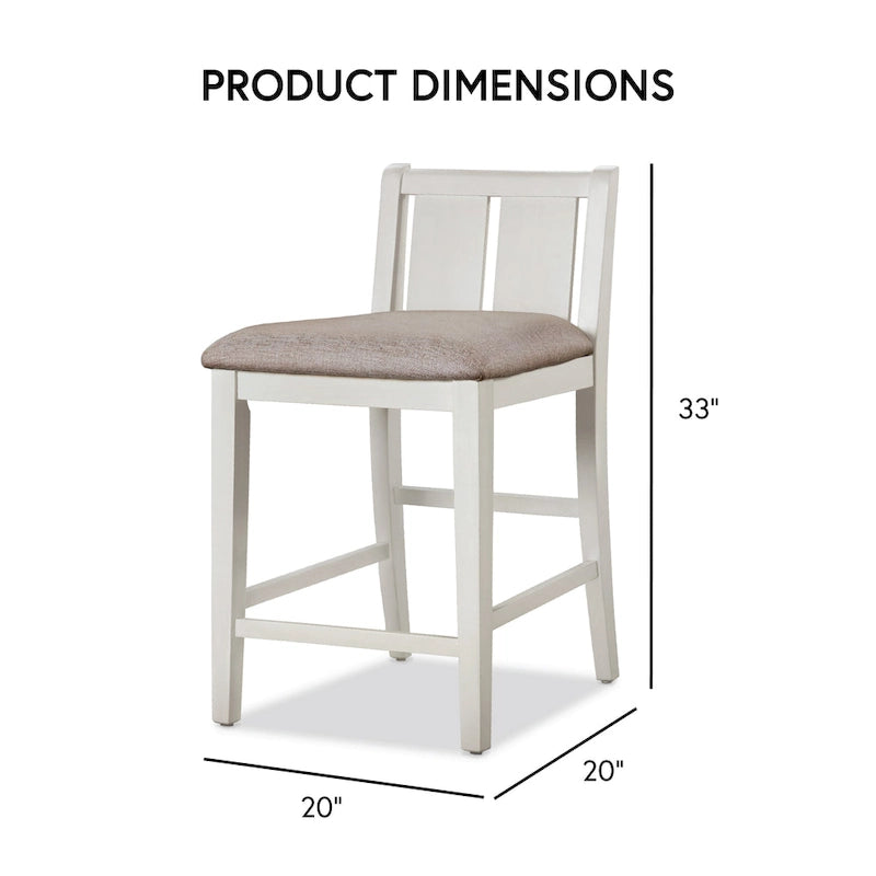 Vesper Set da Pranzo 3 Pezzi Altezza Bancone con Scaffalature