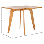 Tavolo da pranzo pieghevole Annliese Natural - 37 L x 30 P x 28 H - 37Lx30Px28H