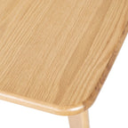 Tavolo da pranzo pieghevole Annliese Natural - 37 L x 30 P x 28 H - 37Lx30Px28H